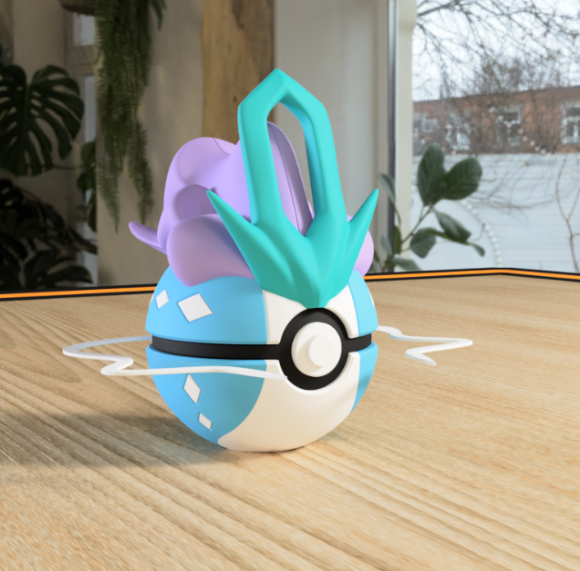 245 - Pokèball Suicune
