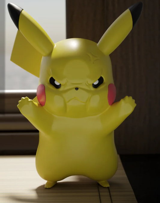 Angry Pikachu