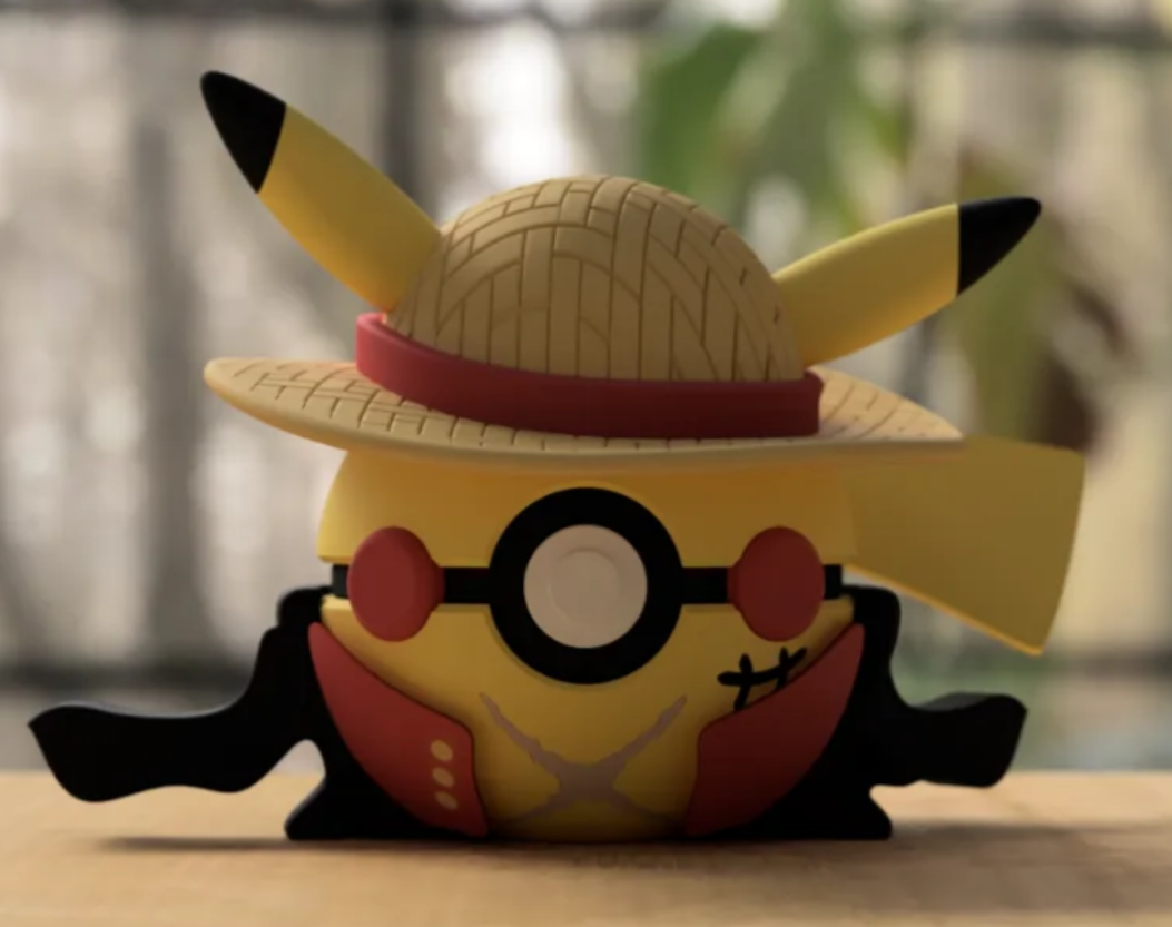 Pokèball Pikachu/Luffy