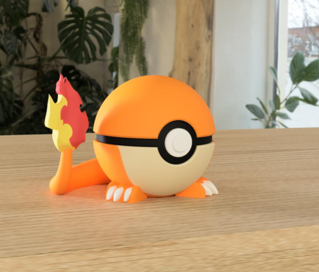 004 - Pokèball Charmander