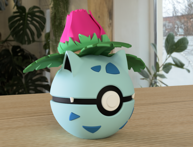 002 - Pokèball Ivysaur