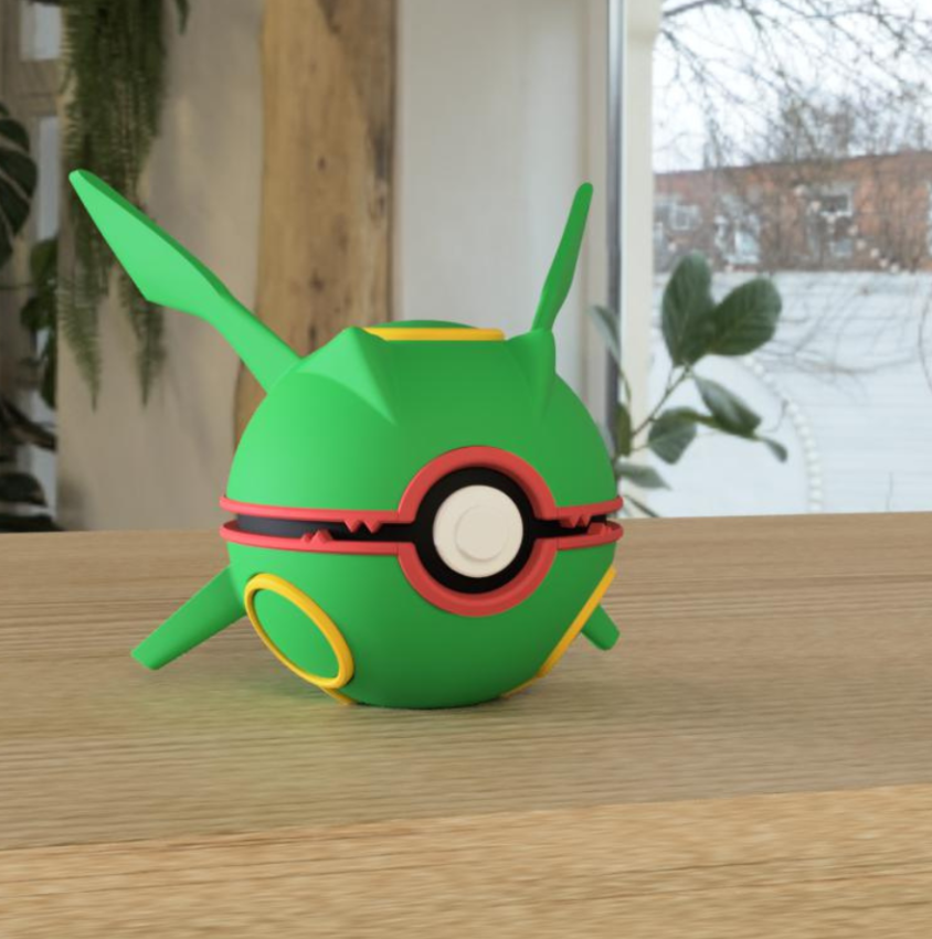 384 - Pokèball Rayquaza