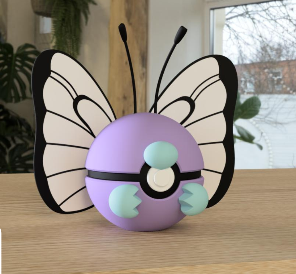 012 - Pokèball Butterfree